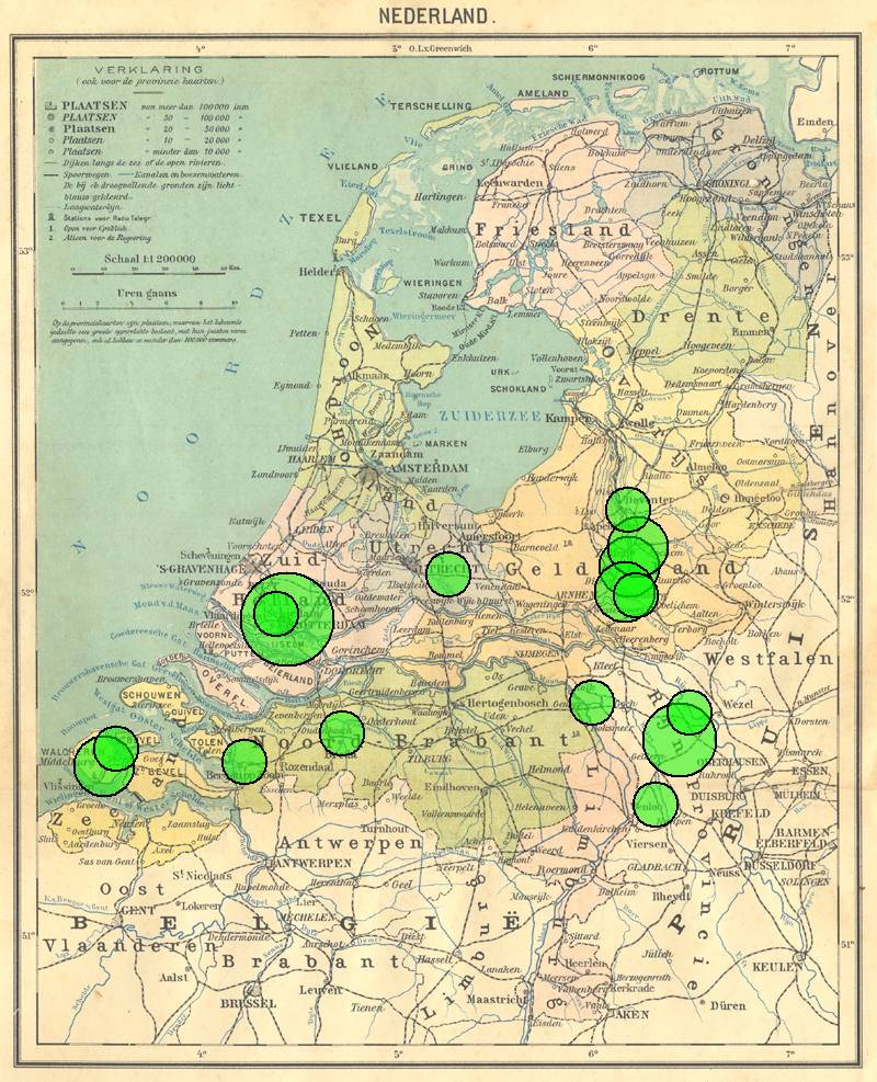 spreiding Agterdenbos(ch) Overigen